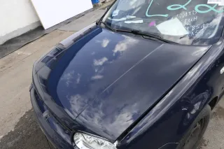 VW Golf 4 Motorhaube Haube Klappe vorne blau LA5G perlblau - Bild 3