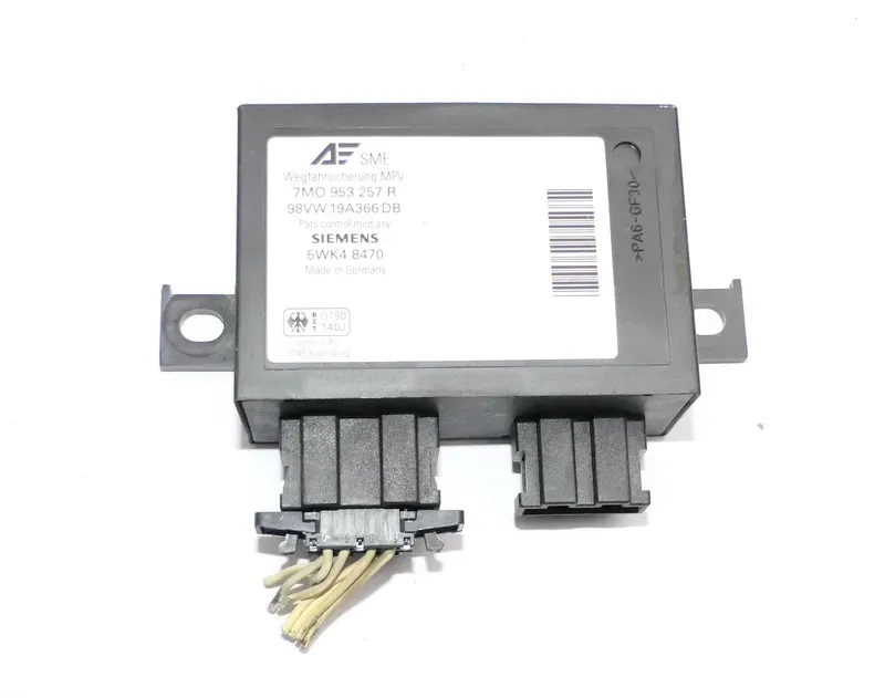 VW Sharan Alhambra Wegfahrsperre Ateuergerät WFS 7M0953257R - Bild 1