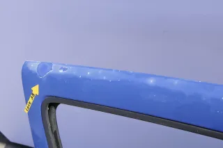 VW Polo 6N 6N2 Tür vorne rechts Beifahrertür 2/3-Türer blau LA5C surfblue - Bild 4