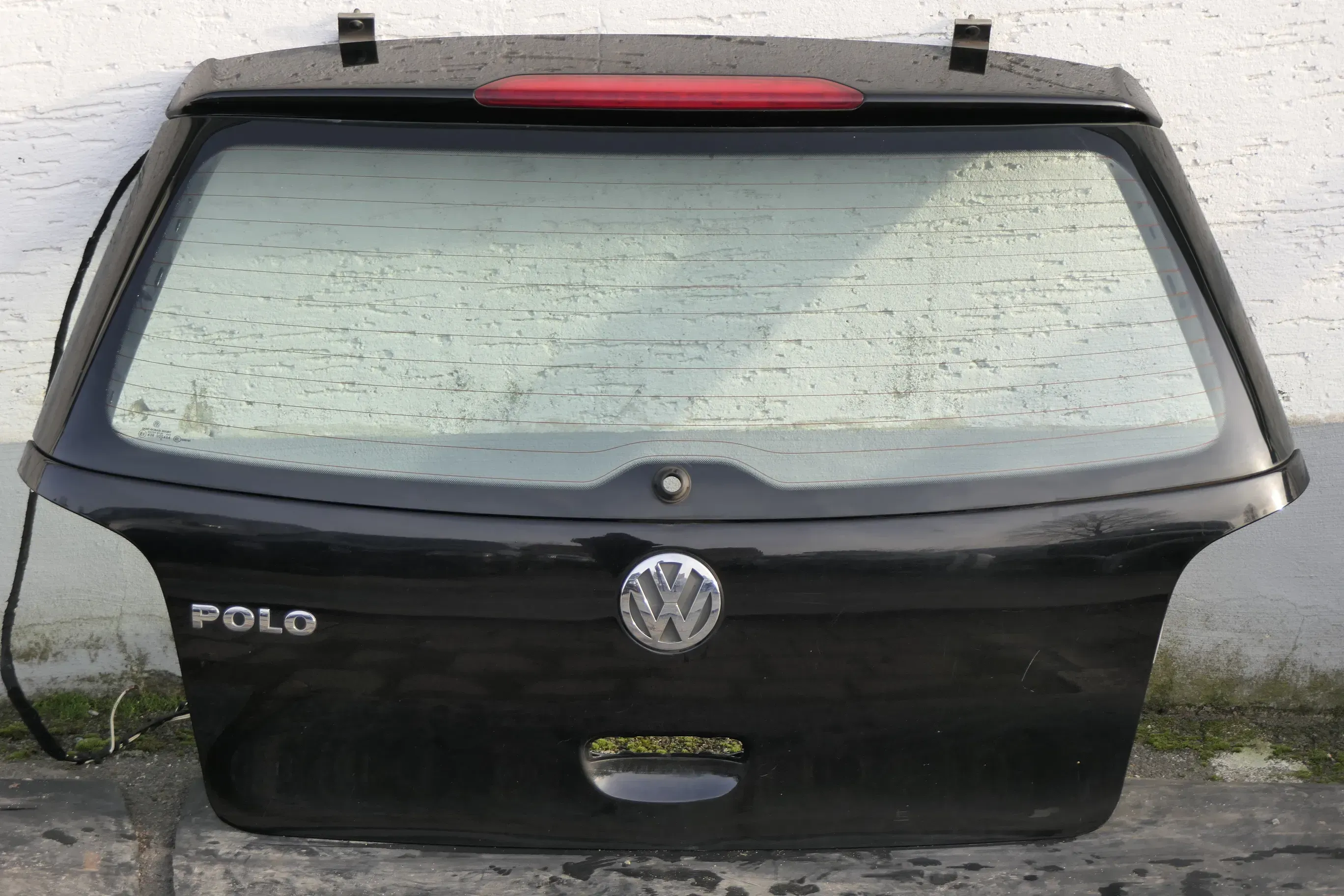 VW Polo 9N3 9N Heckklappe Kofferraumklappe Klappe schwarz L041 - Bild 1