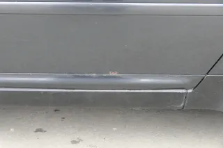 Audi A6 4B C5 Tür Türblatt hinten links schwarz LZ9W - Bild 2