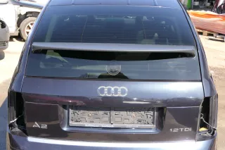 Audi A2 Heckklappe Klappe hinten Kofferraumklappe blau LZ5Q mit Scheibe - Bild 1