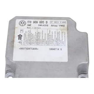 Touran Steuergerät Airbag Airbagsteuergerät 1T0909605B 07 H023 S1400 1T0909605C - Bild 3