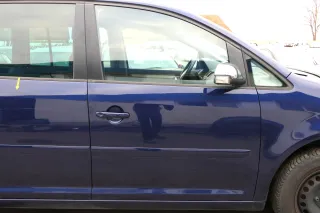 VW Touran 1T3 1T Tür vorne rechts Beifahrertür blau LB5N indigoblau - Bild 1