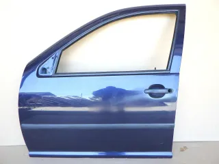 VW Golf 4 Bora Tür vorne links Fahrertür 4/5-Türer + Kombi Variant blau LC5H Atl - Bild 1