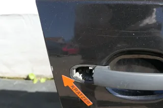 VW Golf 4 Bora Tür vorne rechts Beifahrertür 4/5-Türer & Kombi schawrz LC9Z meta - Bild 6