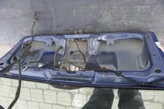 VW Passat 3B Kombi Variant Heckklappe Klappe hinten mit Scheibe blau LA5E mariti - Bild 2