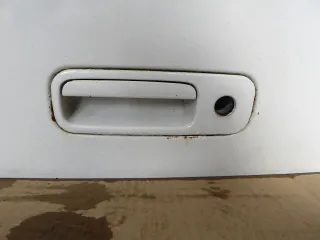 VW Golf 4 Limousine Heckklappe Kofferraumklappe Klappe hinten weiß LB9A - Bild 2