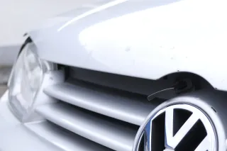 VW Golf 4 Motorhaube Haube Klappe vorne silber grau LA7W grau reflexsilber 15615 - Bild 2