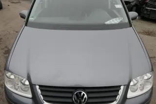 VW Touran 1T Caddy 2K Motorhaube Klappe Frontklappe grau LD7X platinumgrey 946 - Bild 1