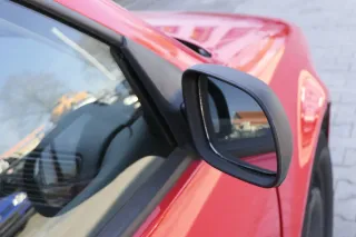 VW Golf 4 Bora manueller Spiegel vorne rechts Außenspiegel schwarz matt Glas - Bild 3