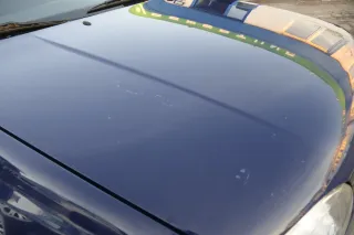 VW Golf 3 + Cabrio 1E Motorhaube Haube Klappe vorne blau LA5E - Bild 5