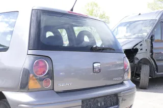 Seat Arosa 6H Heckklappe Klappe hinten Kofferraumklappe grau LS7U Facelift - Bild 4