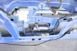 VW Golf 4 Limousine Heckklappe Kofferraumklappe Klappe hinten blau LW5Z - Delle - Bild 3