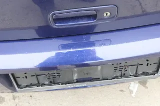 VW Polo 6N2 Stoßstange hinten Heckstoßstange Stoßfänger blau LB5N indigoblau bla - Bild 6