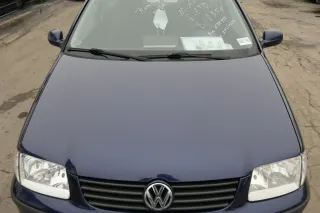 VW Polo 6N2 Motorhaube Haube vorne Klappe blau LB5N indigoblau - Bild 1