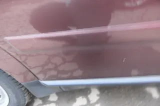 Audi A2 8Z Tür hinten rechts rot braun LZ3R -mit Rahmen + Scheibe - Bild 3