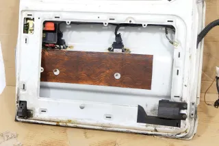 VW Caddy 9K Seat Inca Tür hinten links Heckklappe Hecktür weiß - Bild 8
