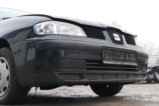 Ibiza 6K Stoßstange Frontstoßstange vorne schwarz LA9Y Facelift ab1999 Grill - Bild 4