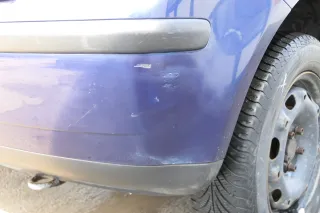 VW Polo 9N 9N3 Stoßstange Heckstoßstange hinten blau LB5N - Bild 6