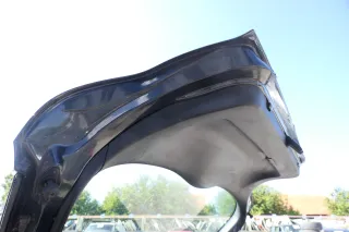A3 8L bisBj.ca1999 Heckklappe Kofferraumklappe Klappe hinten schwarz LZ9U Scheib - Bild 6