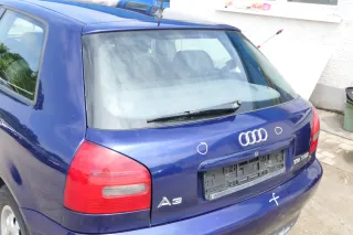 A3 8L bis cBj. ca1999 Heckklappe Kofferraumklappe Klappe hinten blau LZ5K Scheib - Bild 2