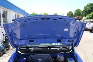 VW Lupo Motorhaube KLappe vorne grau blau LR5A softblau Frontklappe Haube - Bild 4