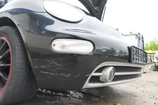 VW New Beetle 9C Stoßstange vorne Stoßfänger vorn schwarz L041 - Bild 4