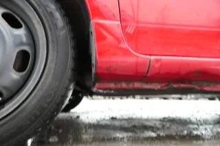 VW Lupo Kotflügel vorne links rot LP3G vorn - Bild 5