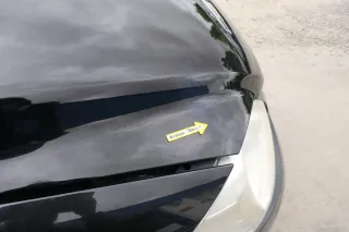 VW Fox 5Z Motorhaube Klappe vorn vorne schwarz LC9Z Haube - Bild 3