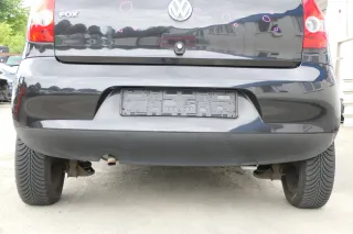 VW Fox 5Z Stoßstange hinten Stoßfänger schwarz LC9Z uni Heckstoßstange - Bild 1