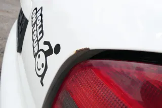 Audi A3 8L bis cBj. ca1999 Heckklappe Kofferraumklappe Klappe hinten weiß LY9G - Bild 7