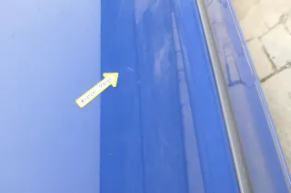 VW Fox 5Z Tür vorne rechts Beifahrertür blau LL5M - Bild 5
