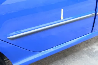 Skoda Fabia 6Y Limousine Schrägheck Tür hinten rechts blau LF5K - Bild 4