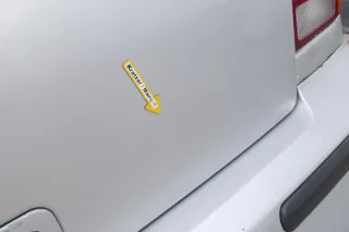 Polo 6N2 Heckklappe Klappe hinten Kofferraumklappe silber LB7Z Scheibe - Bild 7