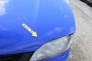 Seat Arosa 6H Motorhaube Haube Klappe vorne blau LS6J bis ca. Bj. 2000 passend - Bild 10