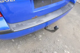 VW Golf 4 Kombi Avant Stoßstange hinten Heckstoßstange Stoßfänger LW5Z blau - Bild 2