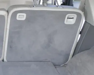 Audi Q7 4L Sitz Rücksitz hinten rechts grau achatgrau Leder Sitzheizung - Bild 3