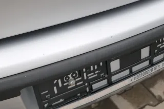 VW Polo 9N 9N3 Stoßstange Heckstoßstange hinten silber grau LA7W - Bild 9