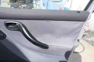 1x Seat Leon 1M Toledo Türverkleidung Verkleidung Tür hinten rechts grau Griff - Bild 1