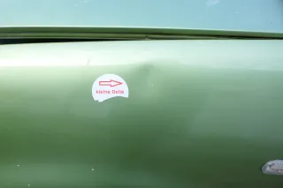 VW Polo 6N2 Kotflügel vorne links grün LA6M (bis auf den Schweller) - Bild 2
