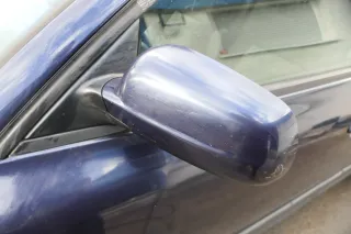 VW Passat 3BG 3B elektrischer Spiegel Außenspiegel links blau LN5Y - Bild 1