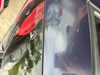 VW Passat 3B Kombi Variant Heckklappe Klappe hinten mit Scheibe blau LN5Y - Bild 11