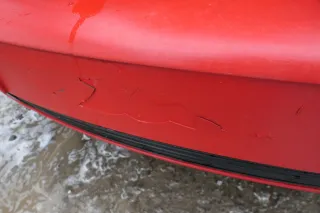 Audi A4 B5 Kombi + Limo Stoßstange vorne Frontstoßstange rot LY3H Facelift - Bild 6