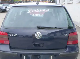 VW Golf 4 Limousine Heckklappe Kofferraumklappe Klappe hinten blau LA5G -ohneAnb - Bild 2
