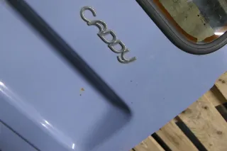 VW Caddy 9K Seat Inca Tür hinten rechts Heckklappe Hecktür blau + Scheibe - Bild 2