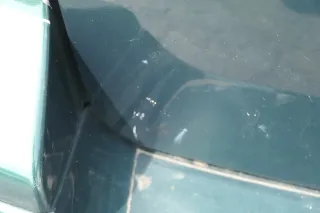 VW Golf 4 Bora Kombi Stoßstange hinten Heckstoßstange Stoßfänger grün LC6M - Bild 3