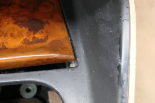 VW Golf 4 Bora Aschenbecher mit Zigarettenanzünder Anzünder Holz Holzoptik wurze - Bild 3