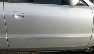 Audi A4 B5 Tür nur Türblatt vorn rechts Beifahrertür grau silber LY7M Kombi Limo - Bild 1