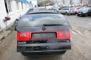 VW Sharan Alhambra 7M Stoßstange hinten Heckstoßstange schwarz L041 Facelift PDC - Bild 6